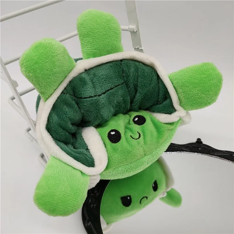 2021 reversible tortoise plush toys flip stuffed turtle reversible doll Peluche flip toys Cute Simulation tortoise Plush Toys