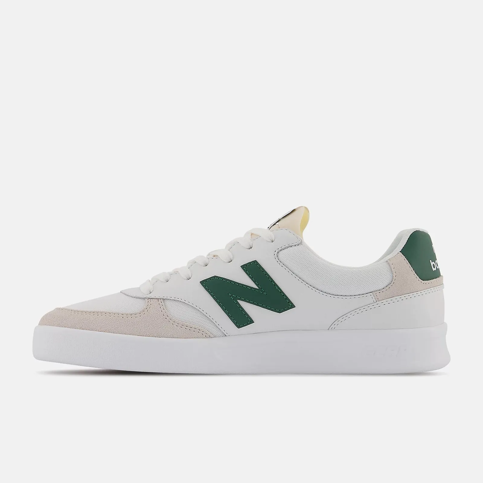 300 Court Sneaker (White   Green)