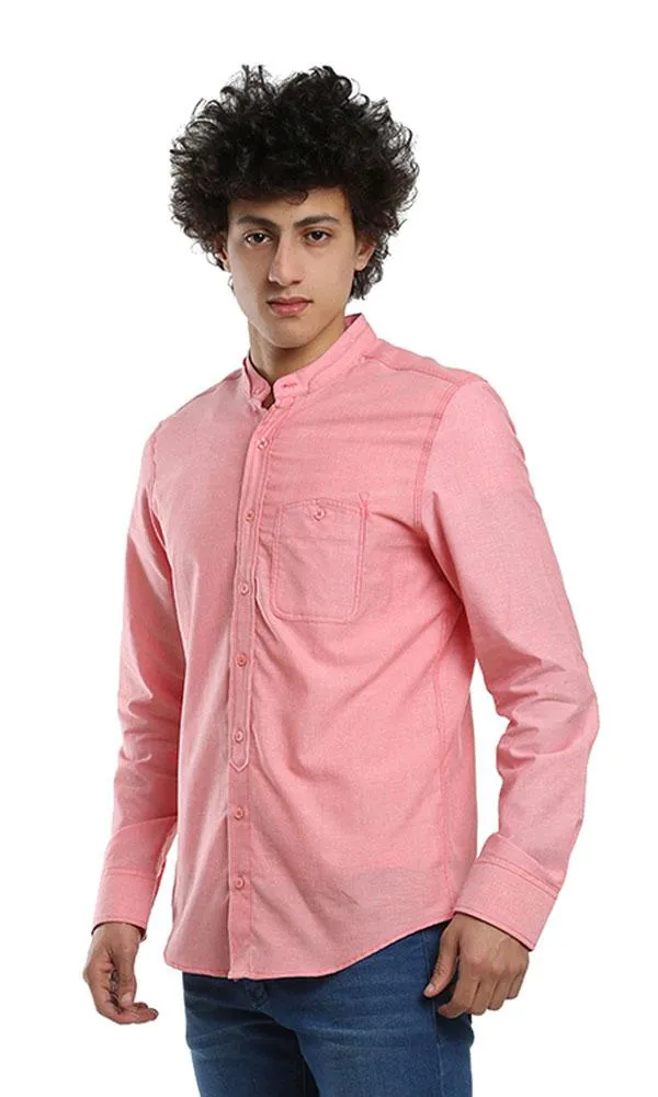 38842 Casual Plain Shirt - Watermelon