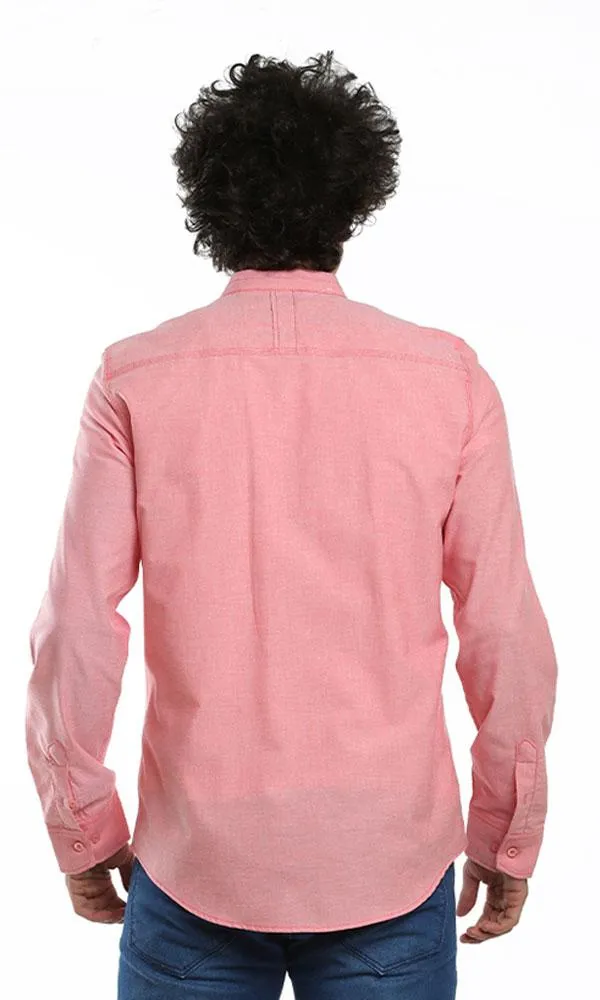 38842 Casual Plain Shirt - Watermelon