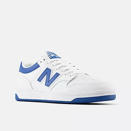 480 Sneaker (White   Blue)