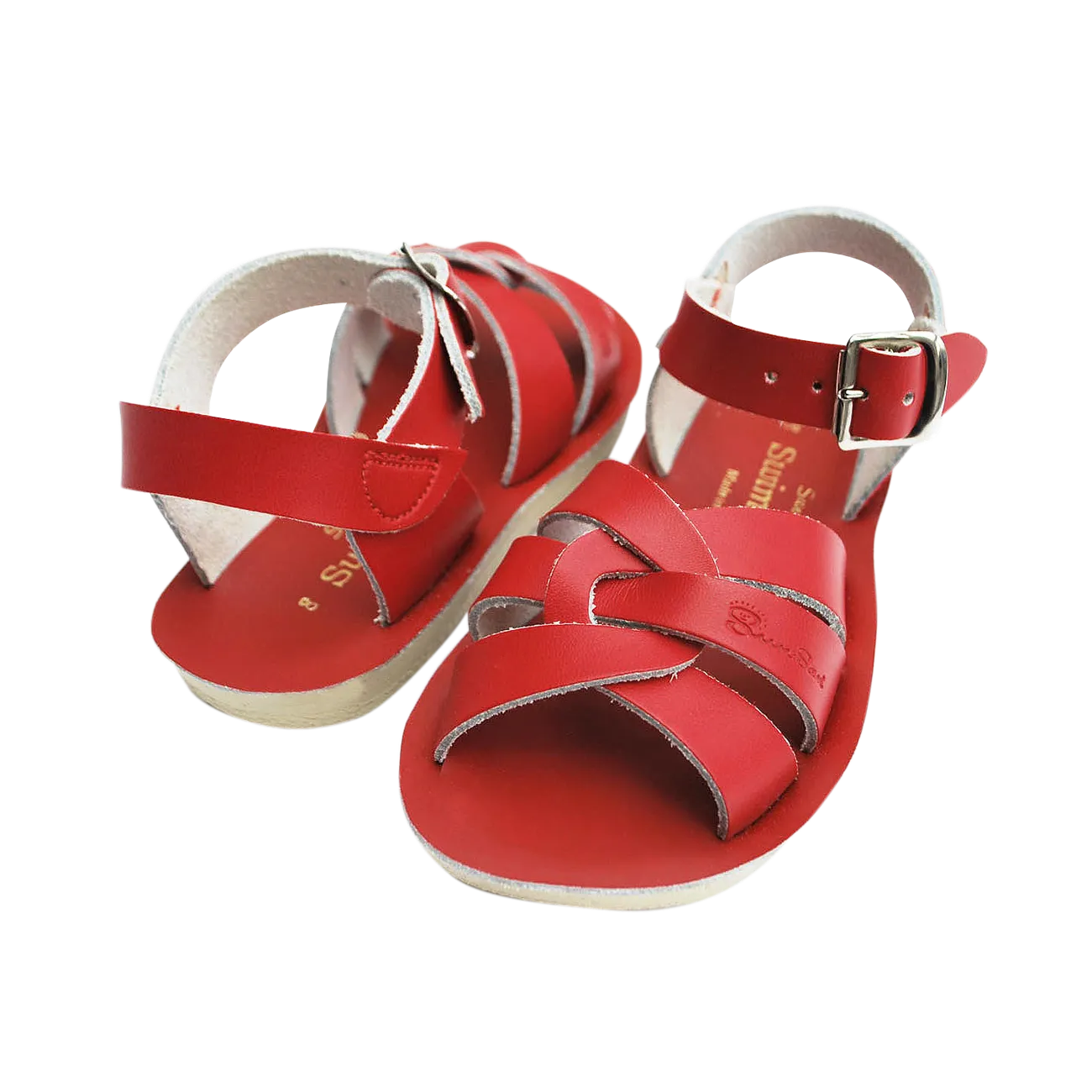 (8004) Salt-Water Sandal Swimmer - RED