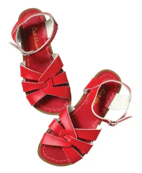 (884) Salt-Water Sandal Original - RED (Kids & adult)