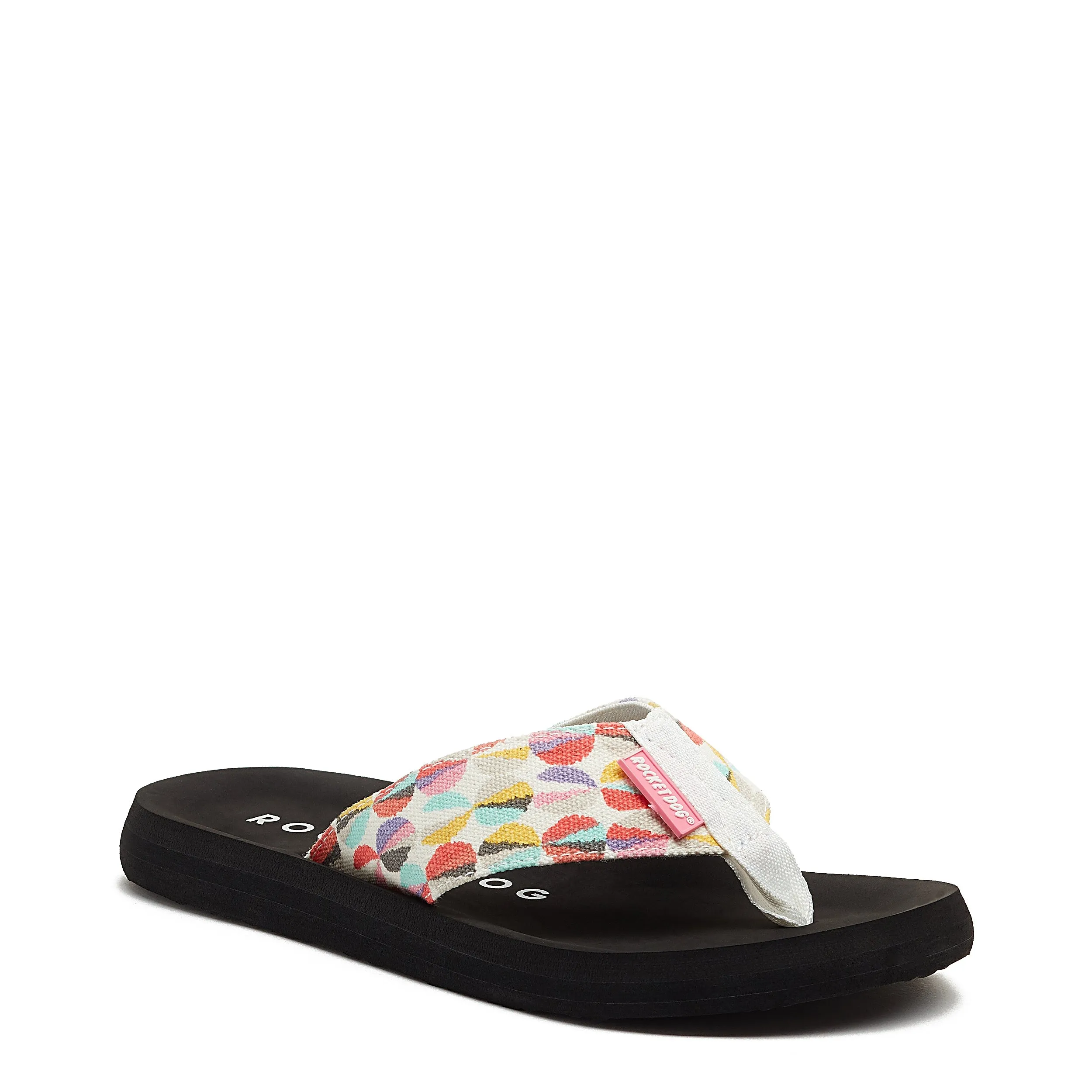 Adios Jixel Print Flip-Flops