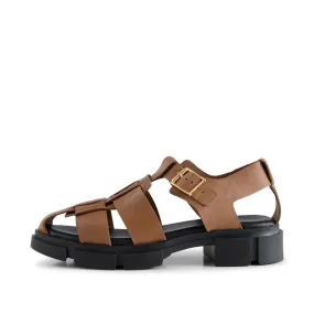 Alva sandal læder - Tan