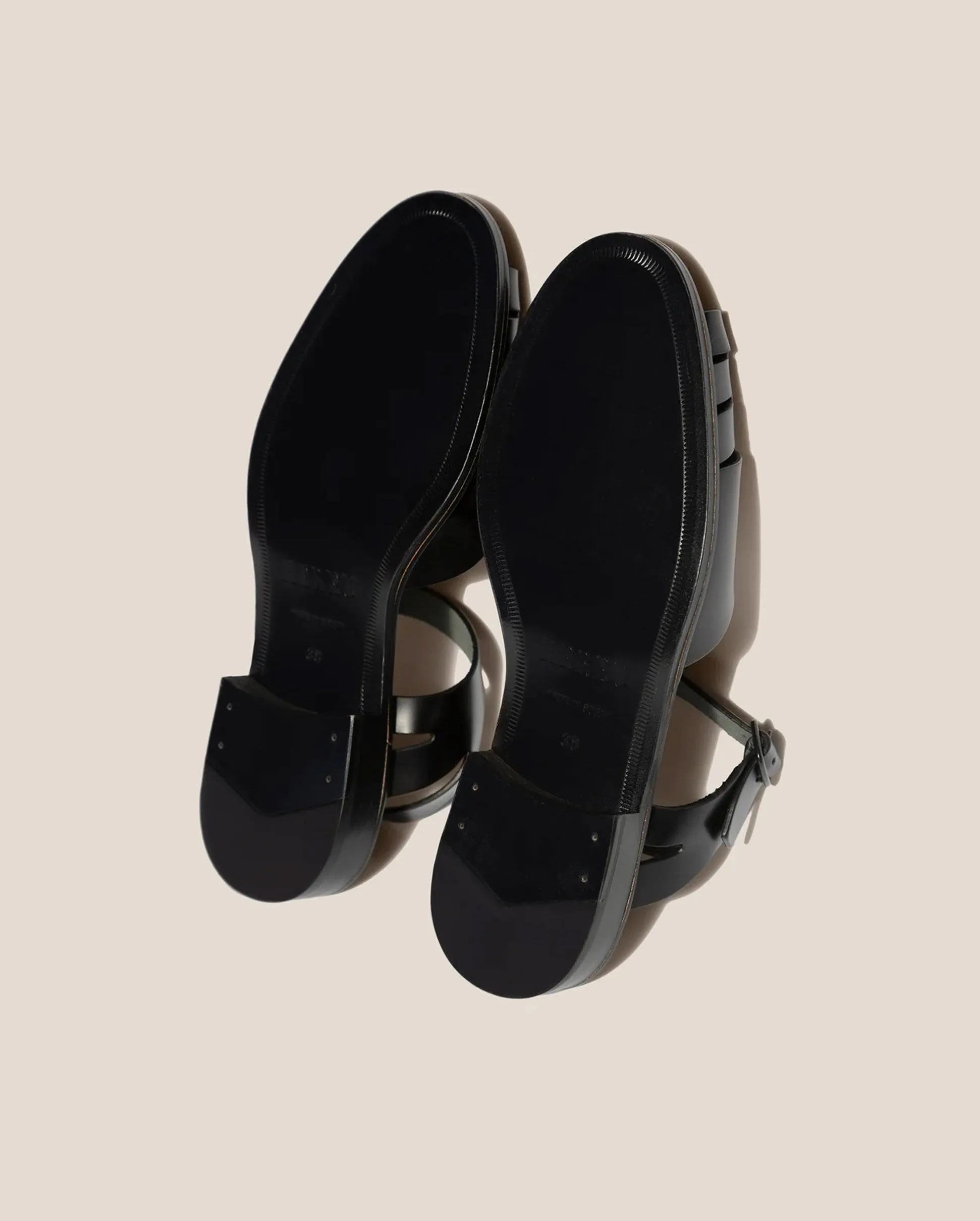 ANCORA FISHERMAN SANDAL / BLACK