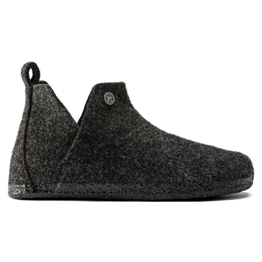 Andermatt Men's Shearling Slipper - Anthracite