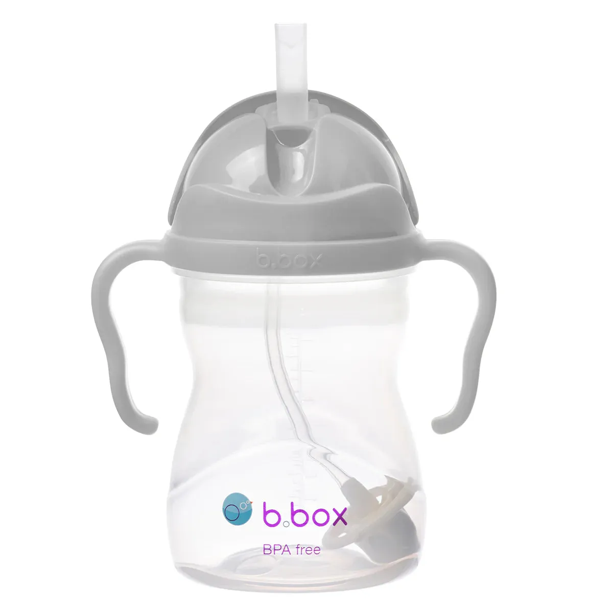 B.Box Sippy Straw Cup - Grey