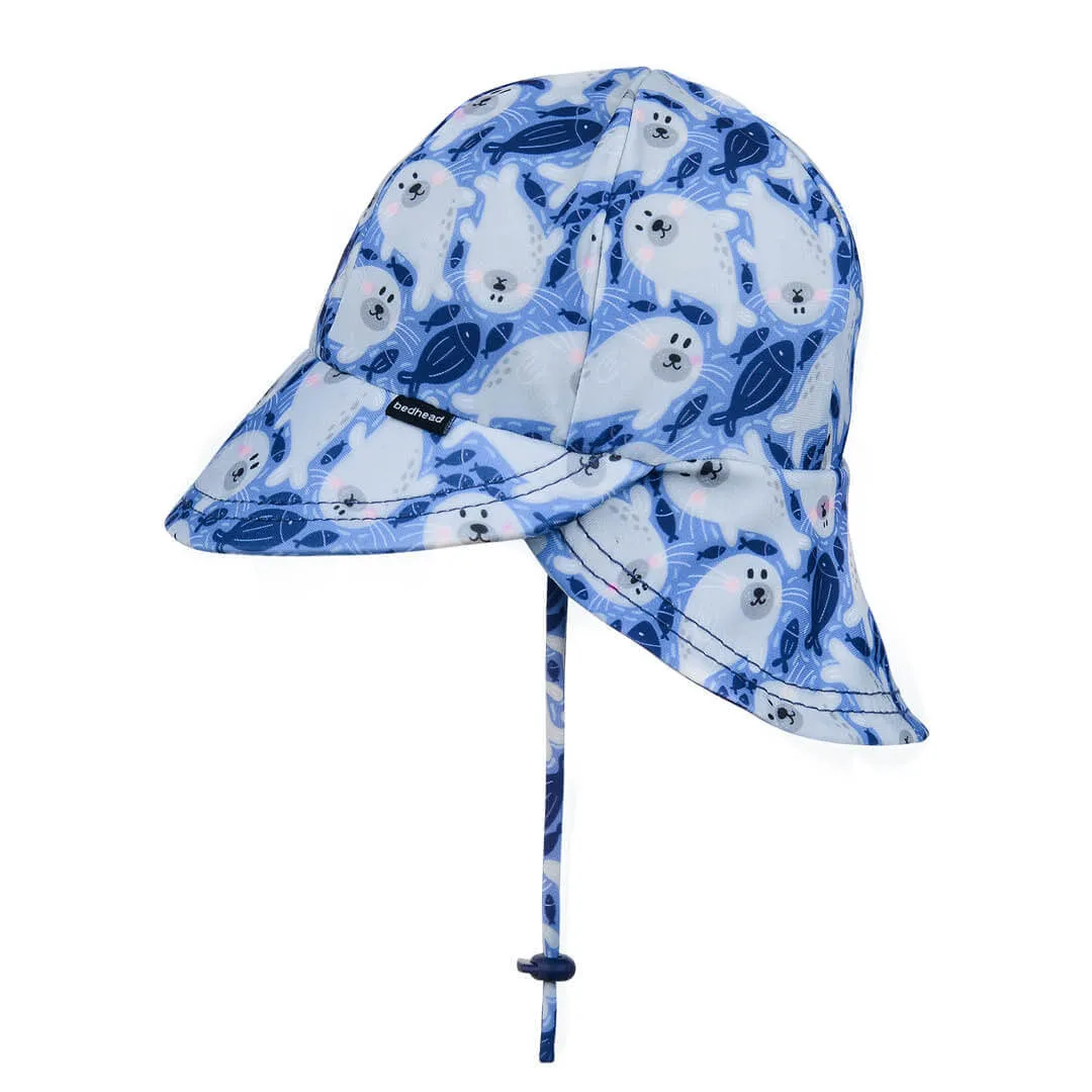 Bedhead Kids Beach Legionnaire Hat UPF50  - Seal