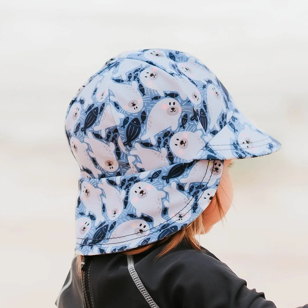 Bedhead Kids Beach Legionnaire Hat UPF50  - Seal