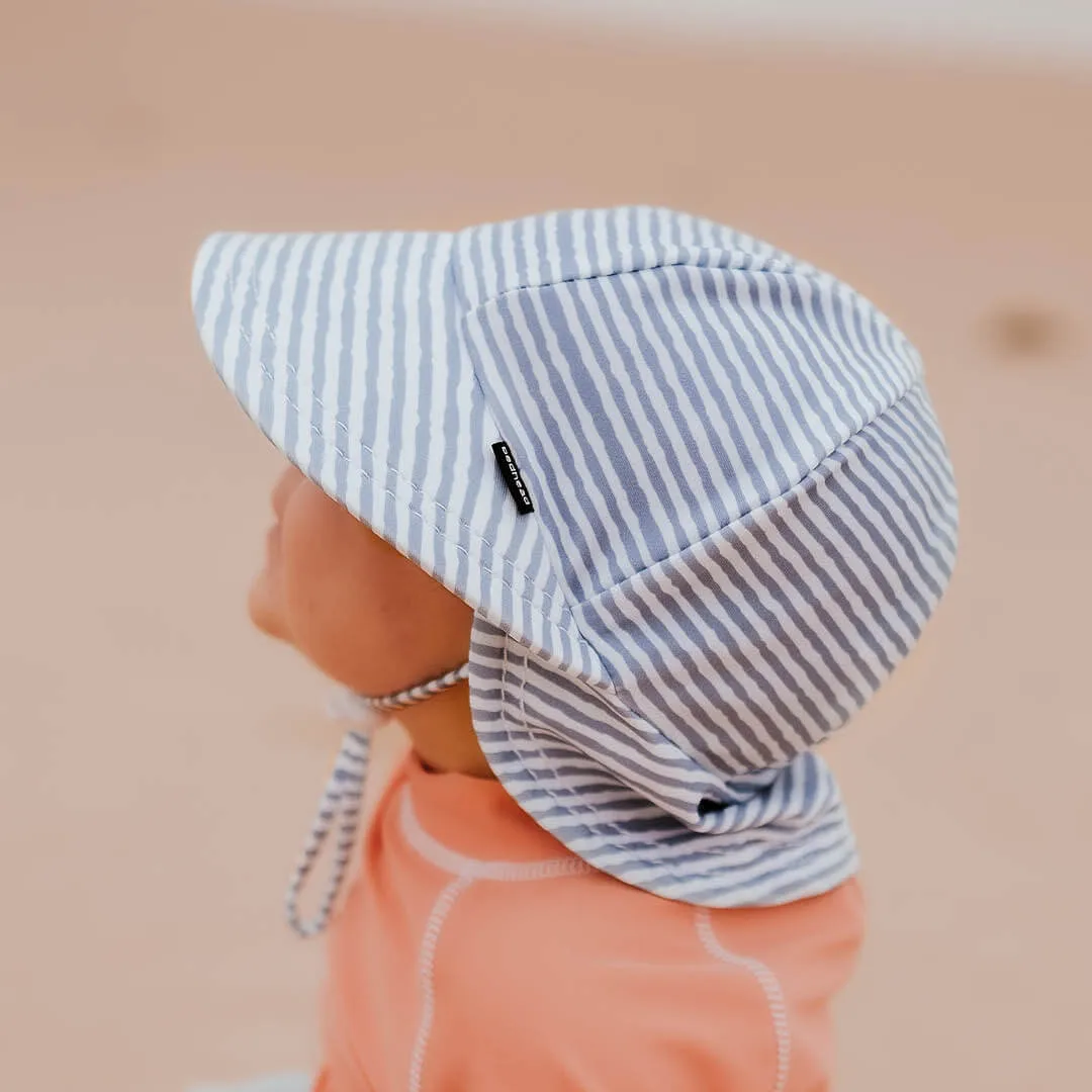 Bedhead Kids Beach Legionnaire Hat UPF50  - Stripe