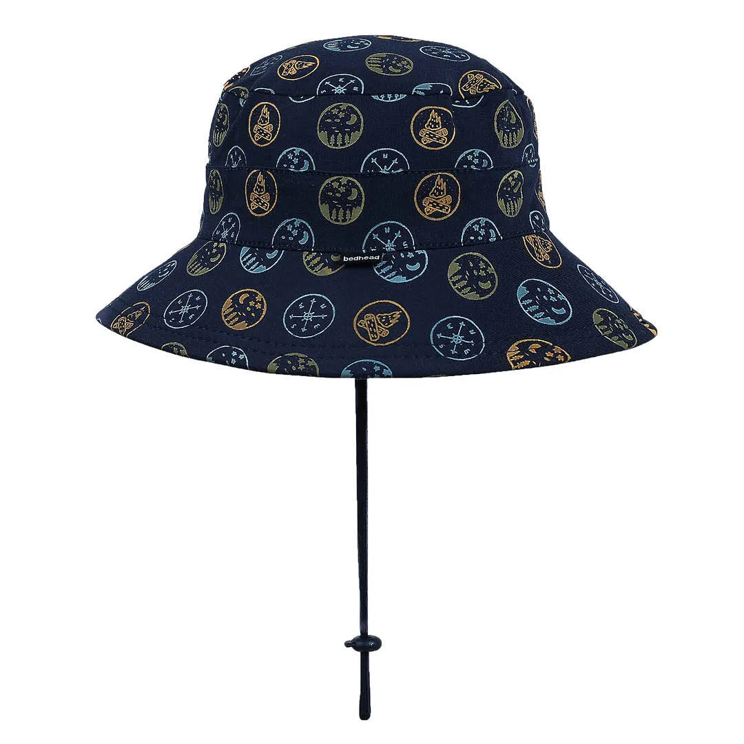 Bedhead Kids Classic Bucket Sun Hat UPF50  - Nomad