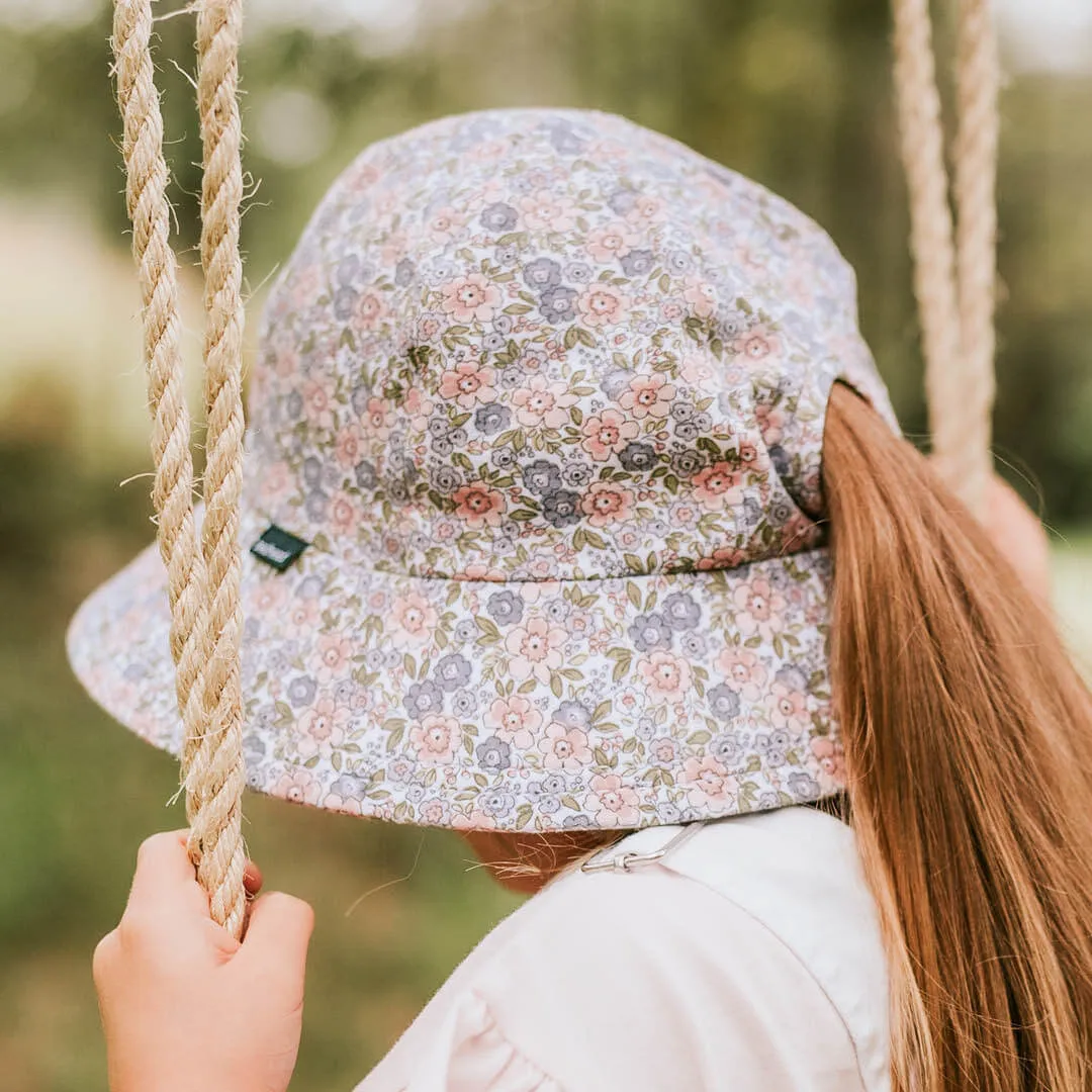 Bedhead Kids Ponytail Bucket Sun Hat UPF50  - Violet