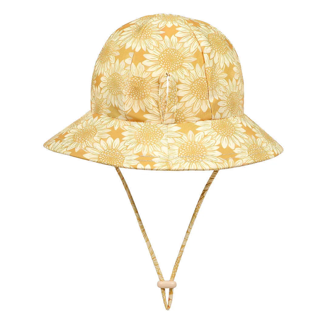 Bedhead Kids Ponytail Swim Bucket Hat UPF50  - Sunflower