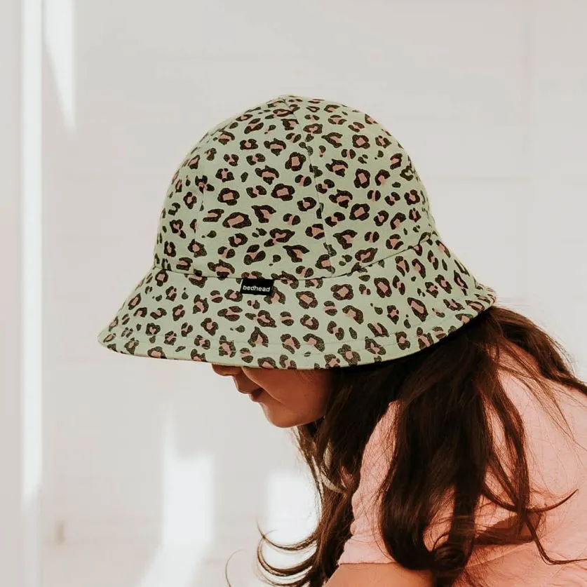 Bedhead Toddler Kids Bucket Hat UPF50  - Leopard