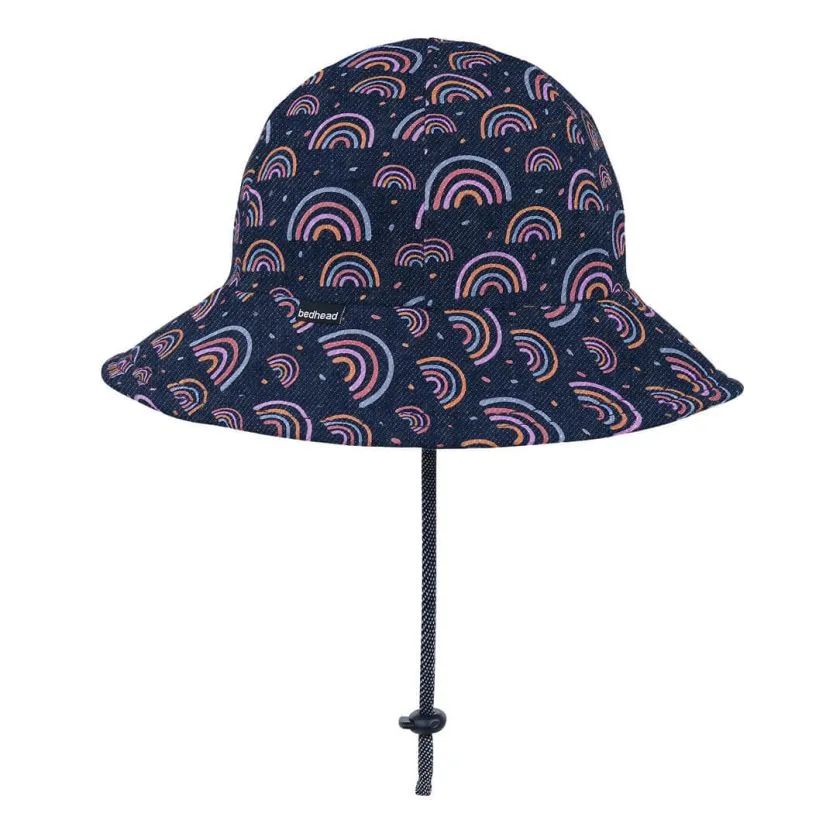 Bedhead Toddler Kids Bucket Hat UPF50  - Rainbow