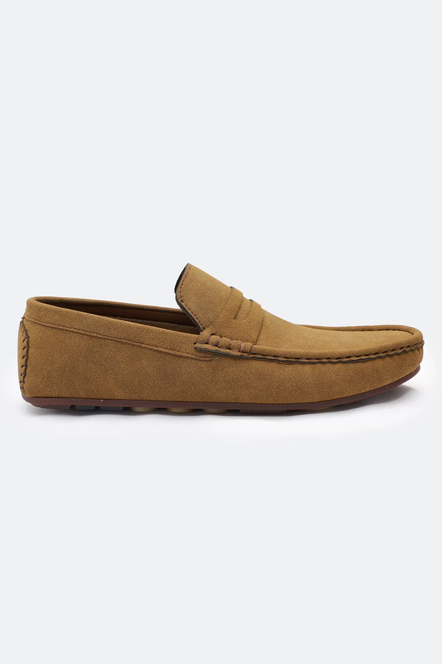 Beige Moccasins Casual Shoes