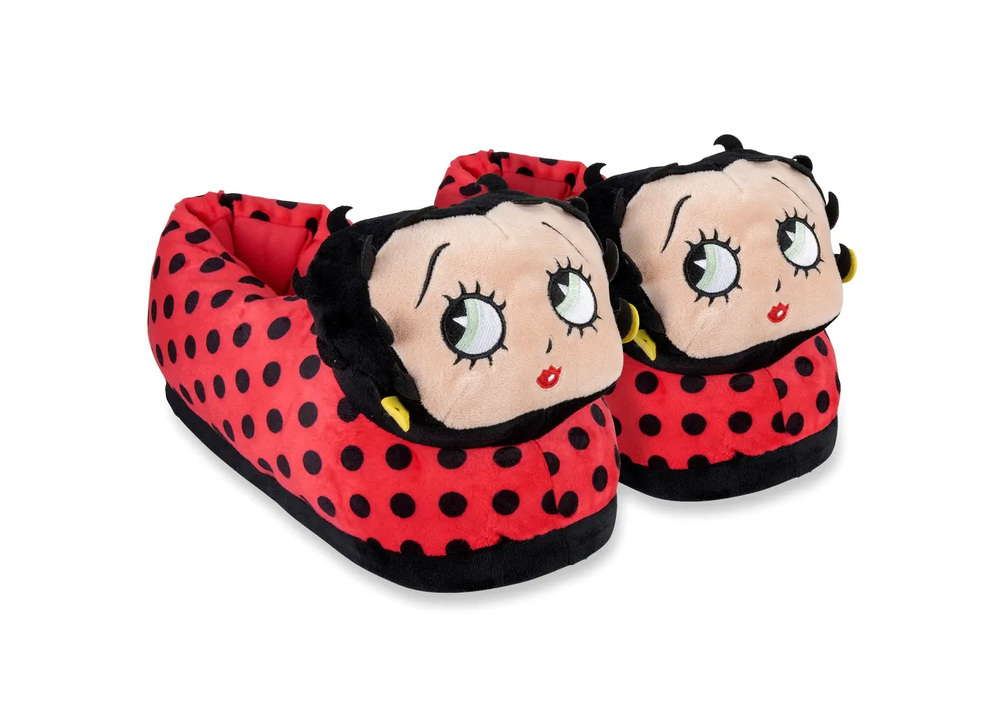 Betty Boop Head Slippers                                   NEW