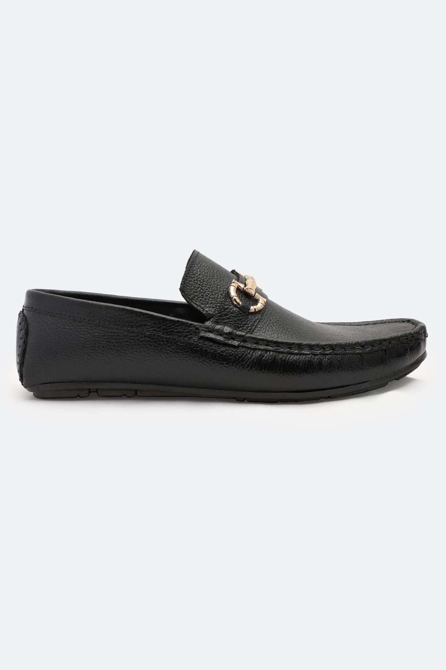 Black Casual Mocassins Shoes