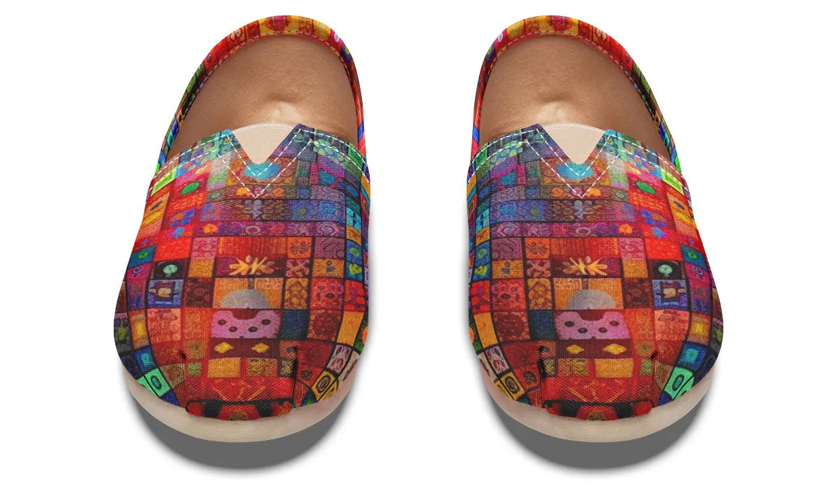 Blotter Fuzz Casual Slip on Shoes