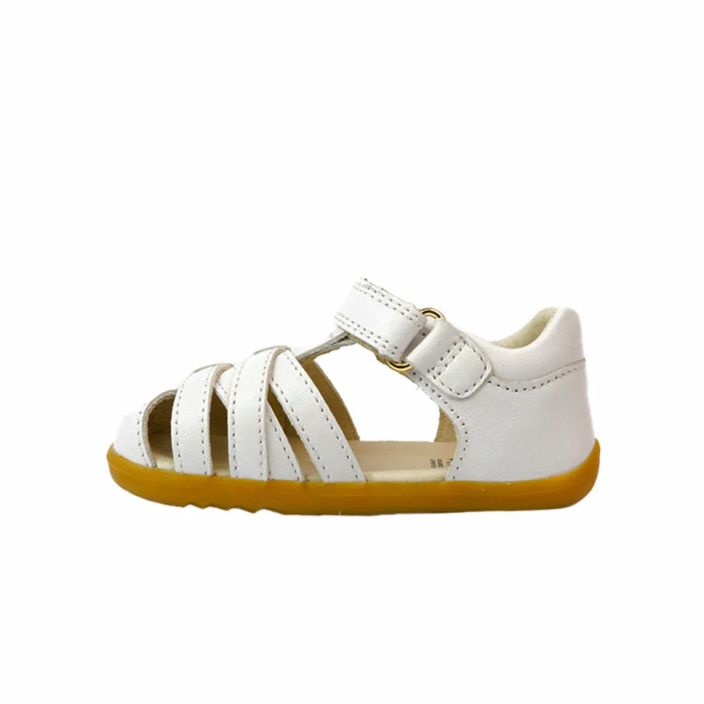 Bobux Step Up Cross Jump Kids White Closed Sandal