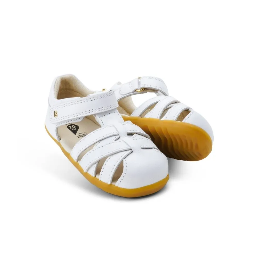 Bobux Step Up Cross Jump Kids White Closed Sandal