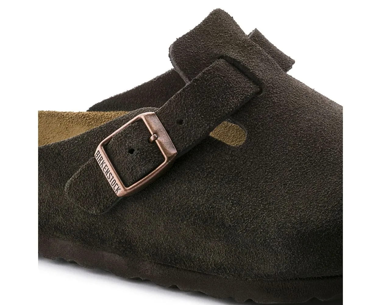 Boston Men's Soft Footbed Suede