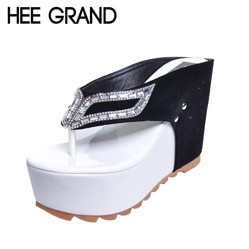 Brand Women Shoes Thick Bottom Platform Flip Flops