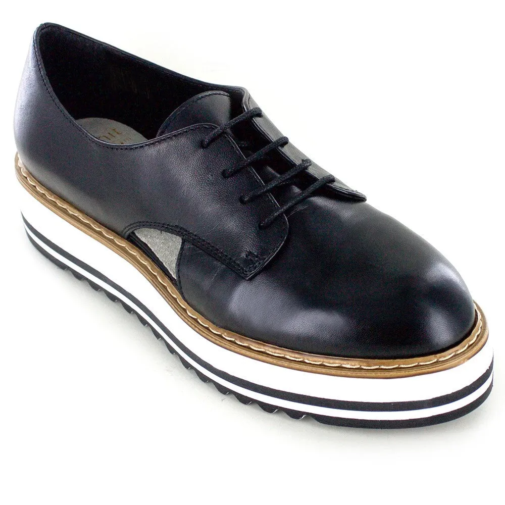 Brody - Black Platform Oxford