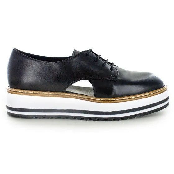 Brody - Black Platform Oxford