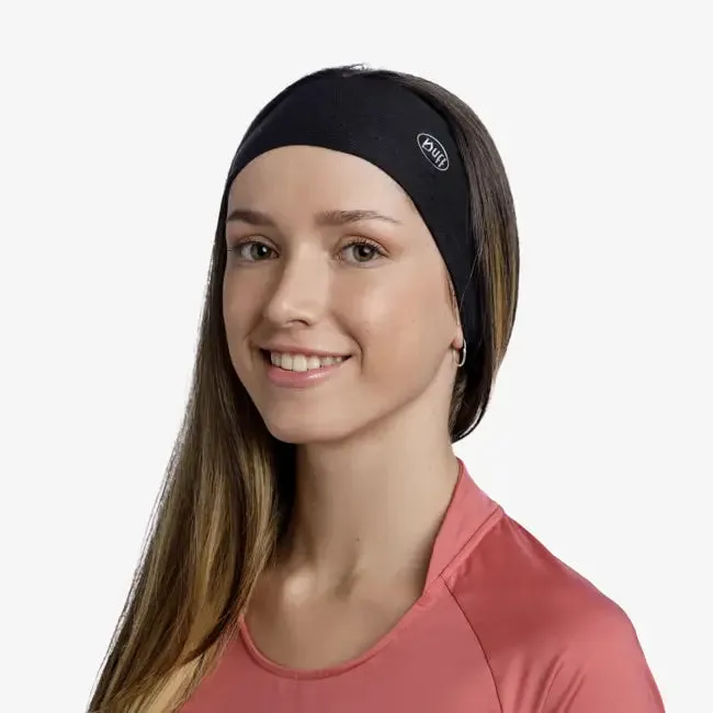 Buff Black Coolnet UV Ellipse Adult Headband