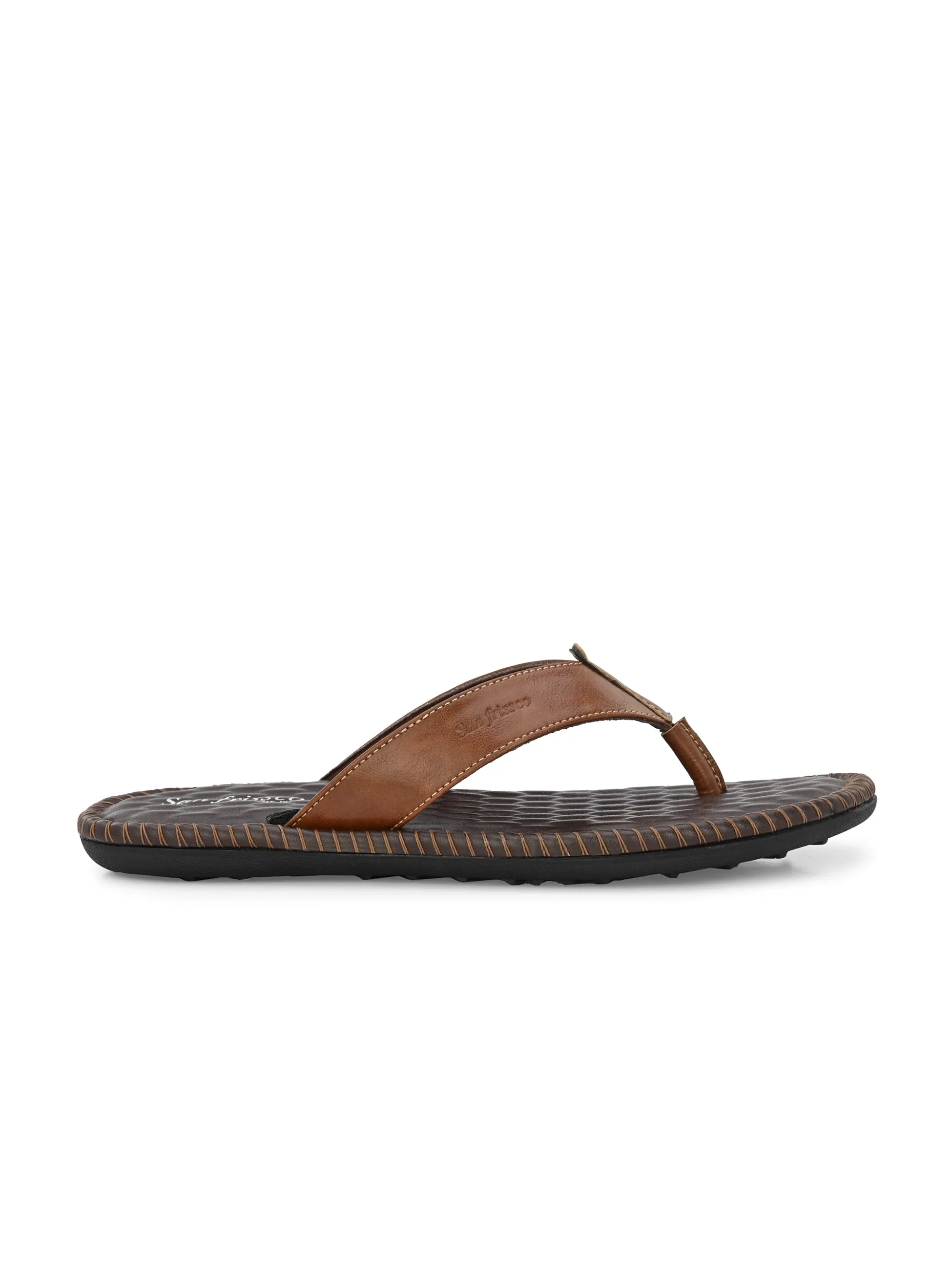 Canva Tan Thong Slippers