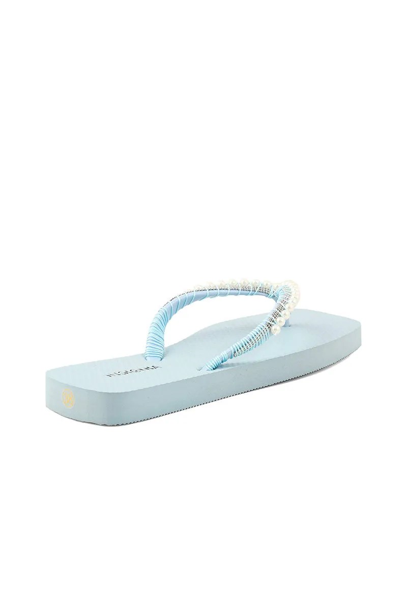 Casual Flip Flop I14133-Sky Blue