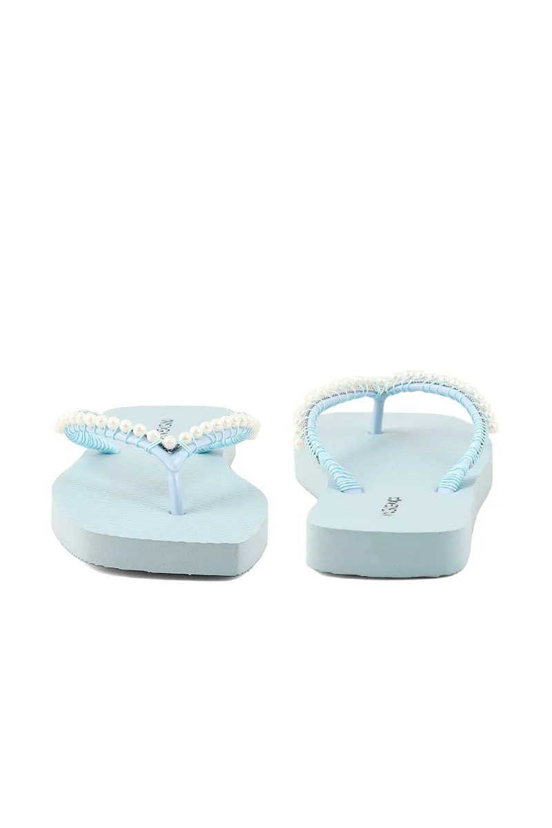 Casual Flip Flop I14133-Sky Blue