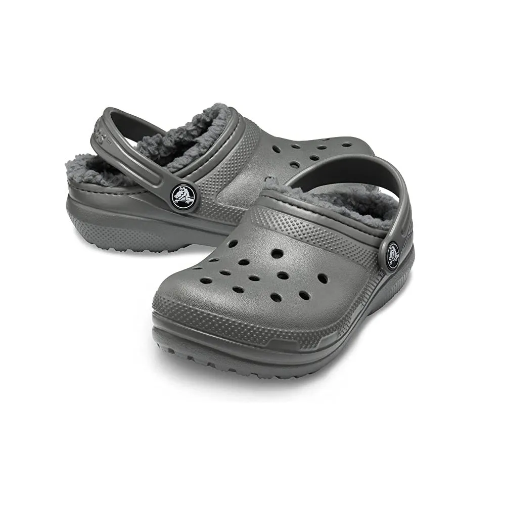 Classic Kids’ Lined Clogs - Slate Grey