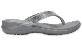 Crocs Capri V Sequin Silver