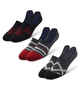 Cushion No Show Socks 3 Pack