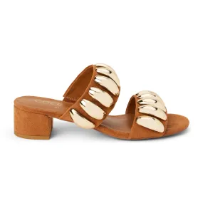 Dome Heeled Sandal