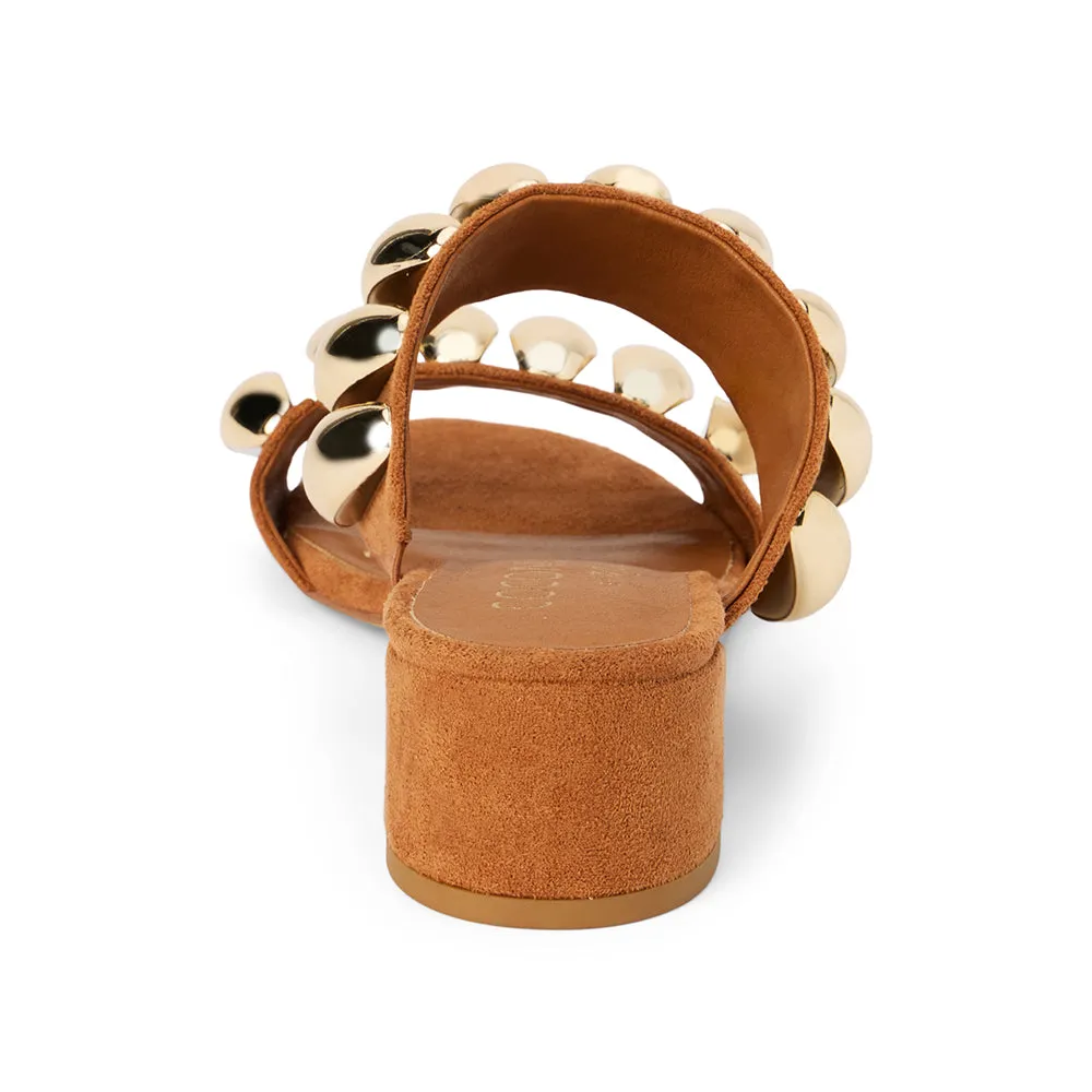 Dome Heeled Sandal