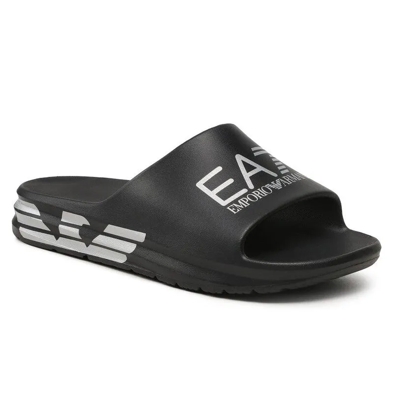 EA7 Black Slides