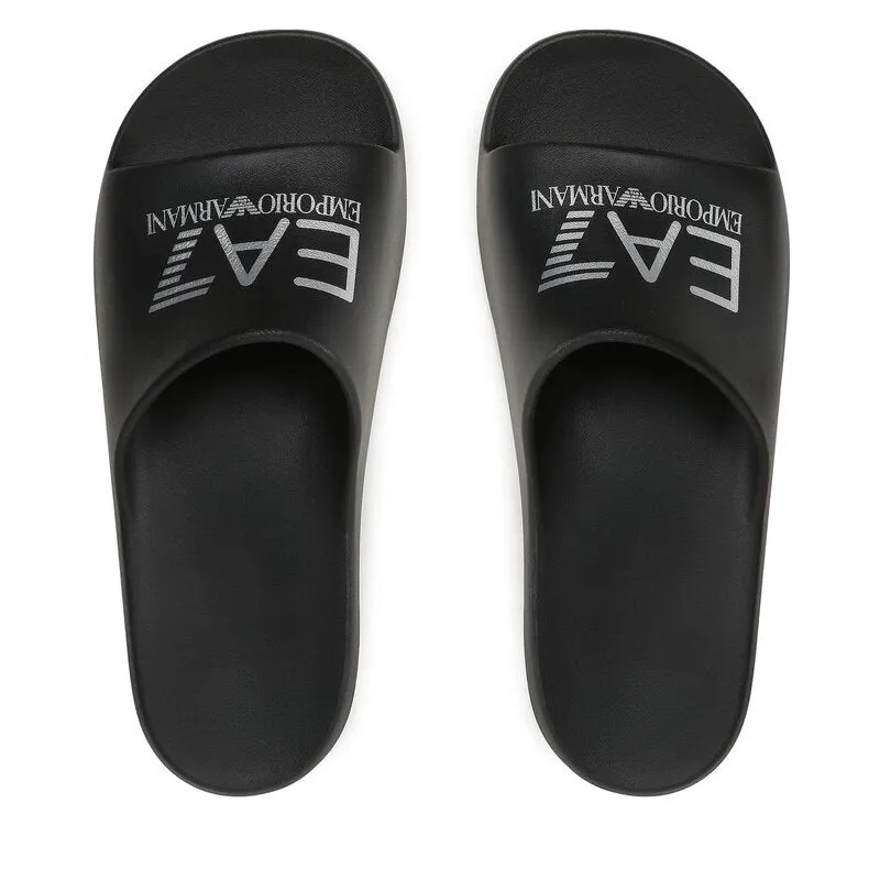 EA7 Black Slides