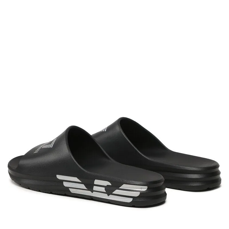 EA7 Black Slides