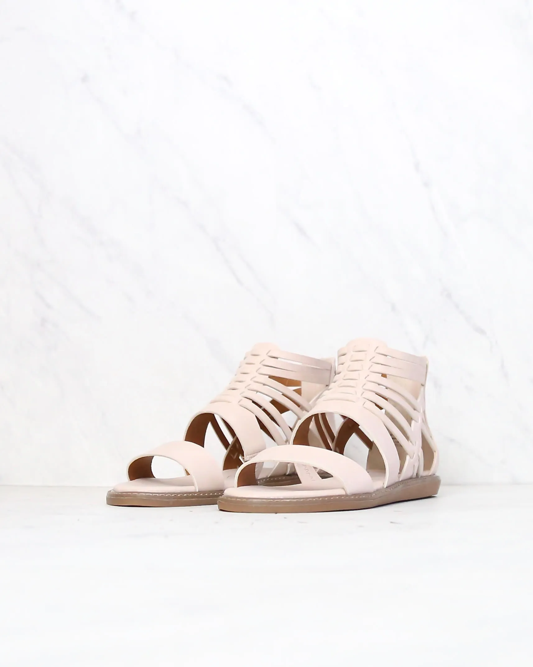 Final Sale - BC Footwear - Half Pint Sandals in Nude