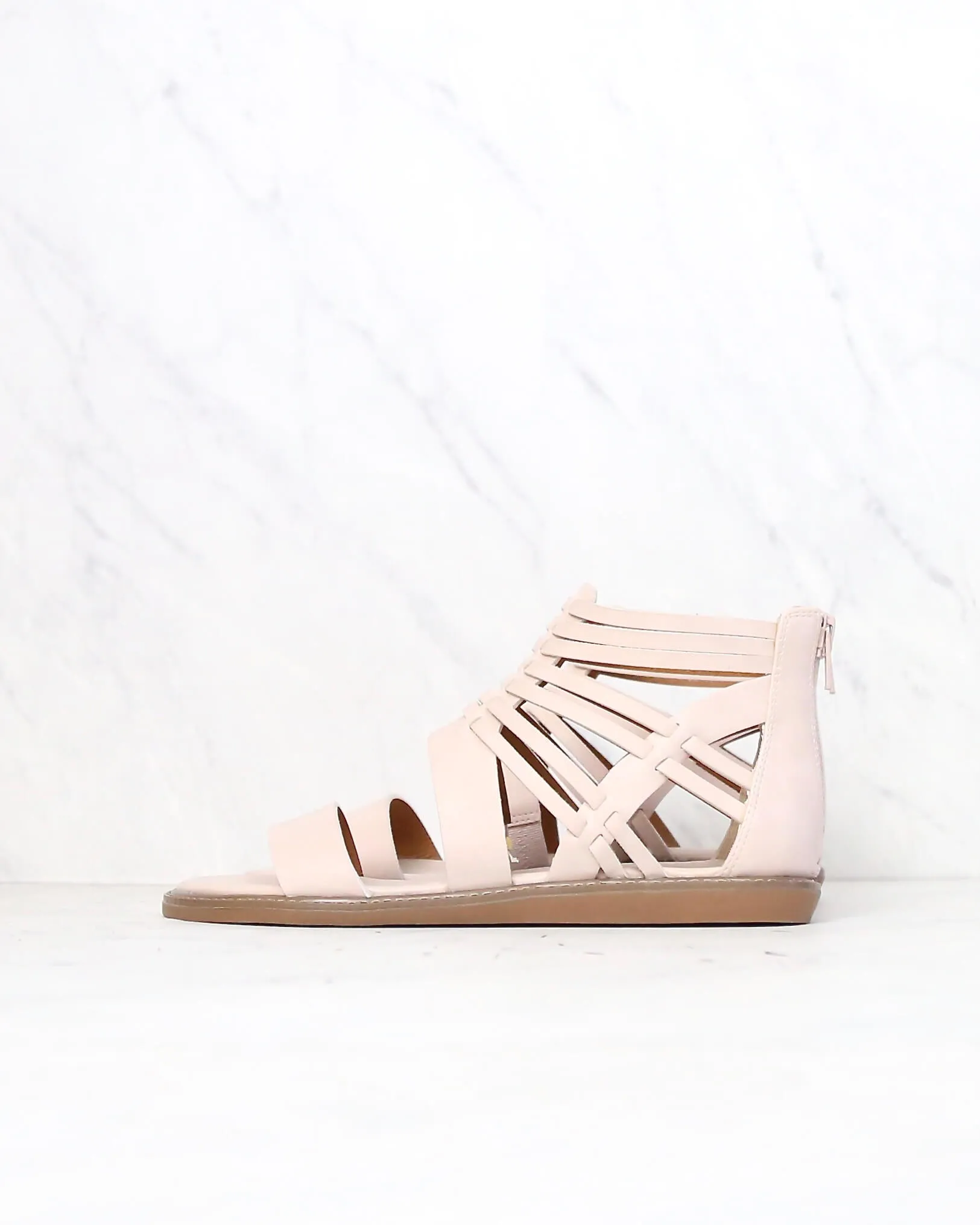 Final Sale - BC Footwear - Half Pint Sandals in Nude