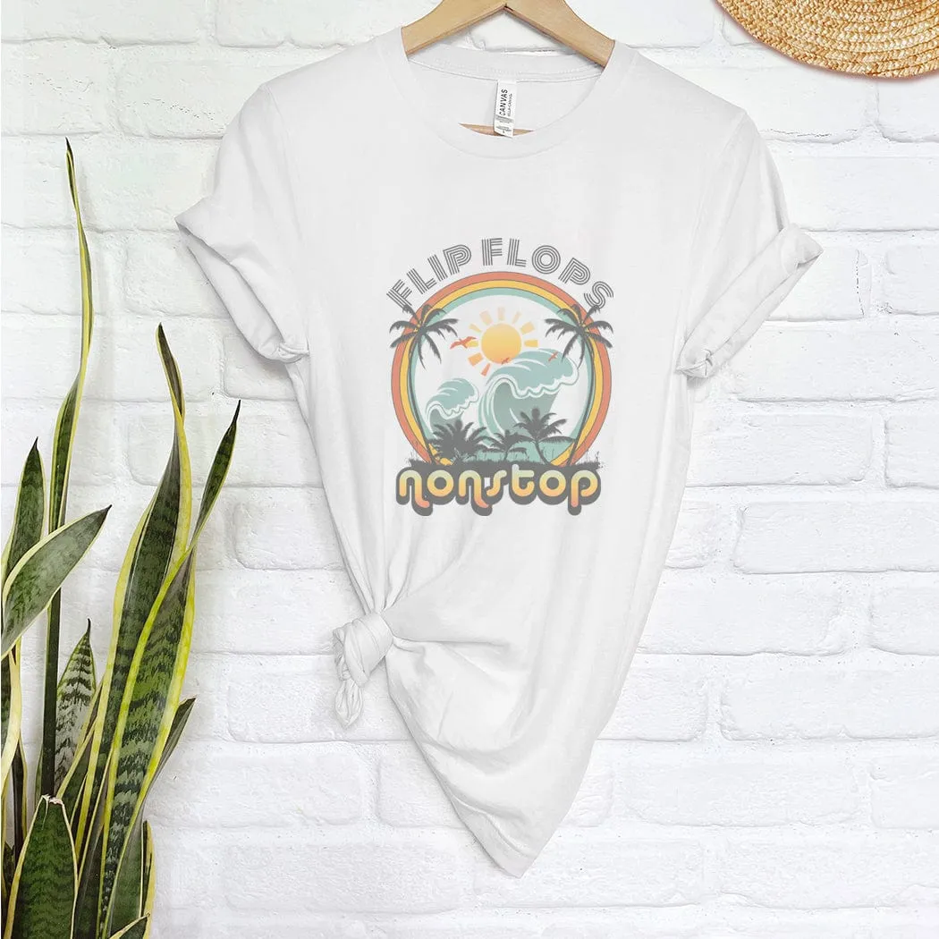 Flip Flops Nonstop Graphic T-Shirt - SU161