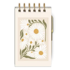 Flower Market Daisy Jotter Notepad