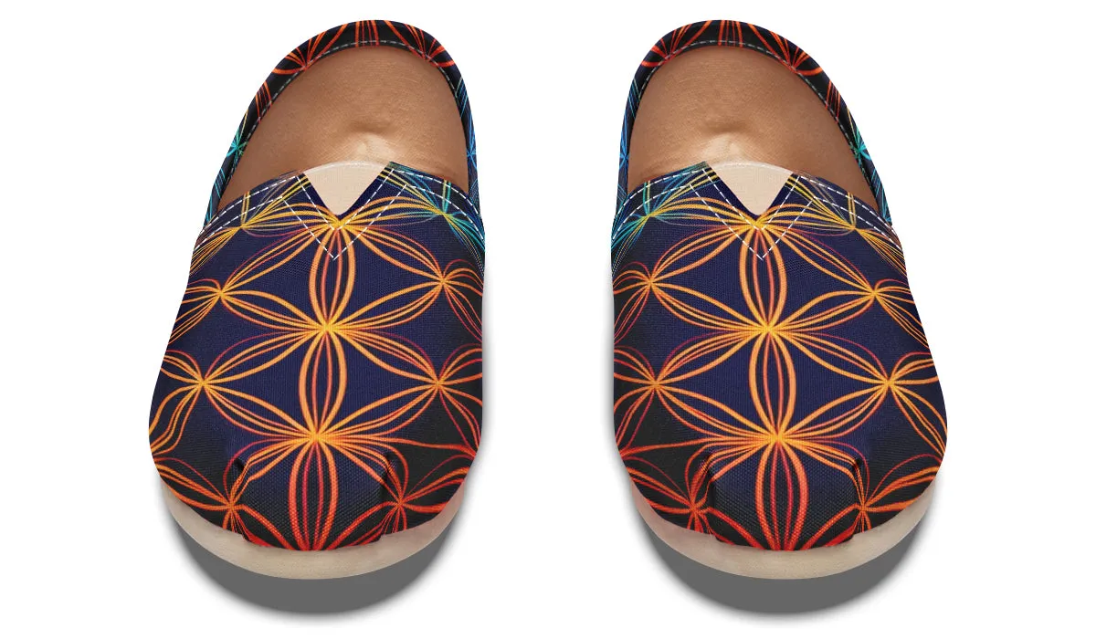 Flower Of Life Casual Slip on Shoes