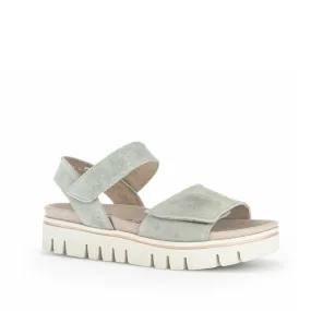 Gabor Platform sandal green   