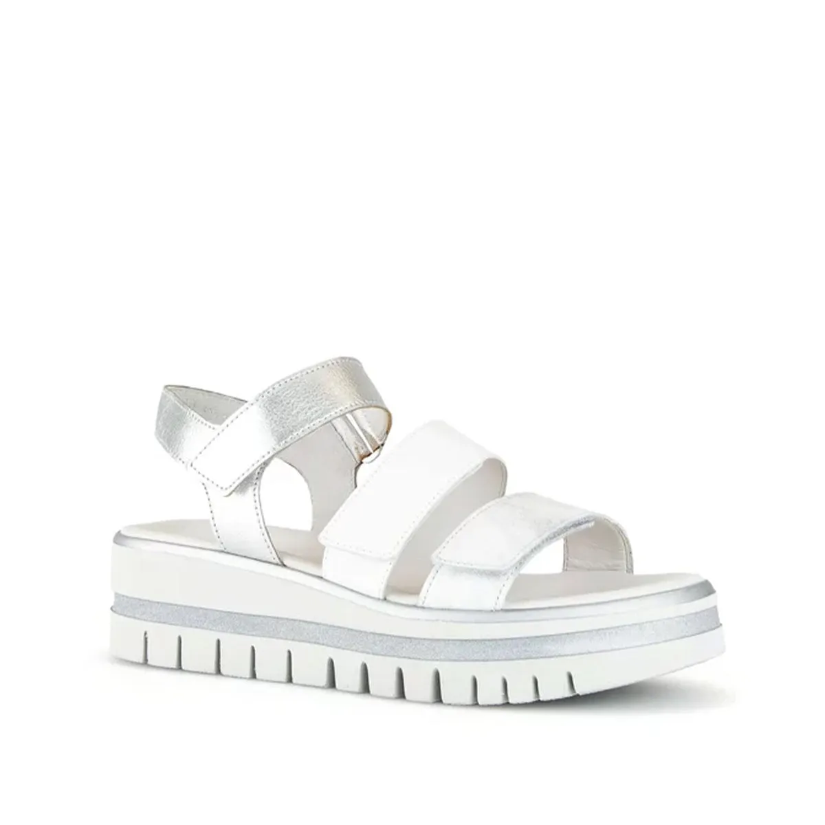 Gabor Platform sandal white   