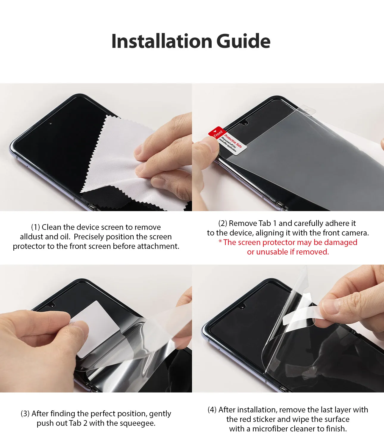 Galaxy Z Flip Screen Protector | Invisible Defender